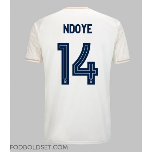 Nottingham Forest Dan Ndoye #14 Udebanetrøje 2025-26 Kortærmet